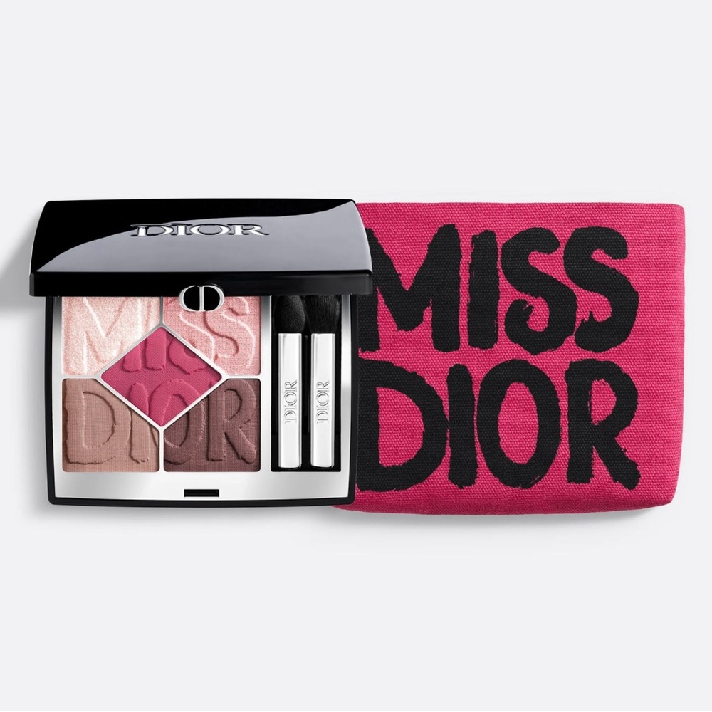 DiorShow Eyeshadow 862 Shocking Pink + Miss Dior Fuchsia Pouch- Limited Edition